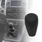 6 Speed Manual Gear Shift Knob Compatible with Tacoma 2005-2015 Leather Stick Shifter Handle Knob