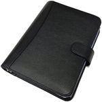 Collins Balmoral Premium Leather Personal Organiser Week to View 2018 Diary - Black