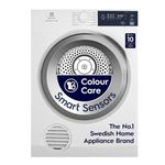 Electrolux 8.5kg Fully Automatic Front Load Venting Dryer, Scandinavian Design with Reverse Tumbling, Smart Sensors, Colour Care Function, White, UltimateCare 300, EDV854J3WB