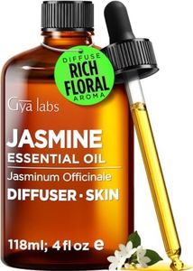 100% Pure Jasmine Essential Oil for Skin & Diffuser - 4 Fl Oz