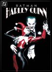 Ata-Boy DC Comics Batman - Harley Quinn and The Joker 2.5" x 3.5" Magnet for Refrigerators and Lockers