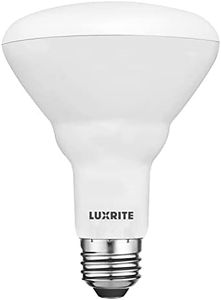LUXRITE BR30 LED Light Bulb, 8.5W (65W Equivalent), 2700K Warm White, 650 Lumens, Energy Star, Dimmable, Damp Rated, LED Flood Light Bulb, UL Listed, E26 Medium Base