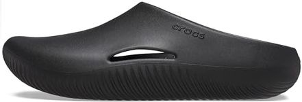 Crocs Unisex-Adult Black Clogs - 7 UK Men/ 5 UK Women