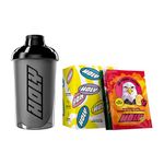 HOLY Energy® Starter Set - Focus Drink | 2x7 portions with fruity, intense flavour | Boost with NewCaff® & green tea extract | Vegan, sugar-free, 100% natural fruit flavours