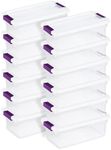 Sterilite 12-Pack ClearView Latch B