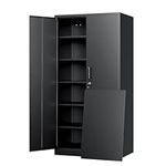 Yizosh Metal Storage Cabinet with L