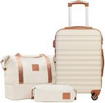 COOLIFE Suitcase Trolley Carry On H