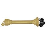 BE - Series 6-57'' Collapsed Length 540 RPM Slip Clutch PTO Shaft Yellow