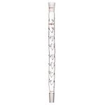 stonylab Vigreux Distillation Column, 24/40 400 mm Length Borosilicate Glass Fractional Distillation Column Vigreux Column with Indentations for Laboratory