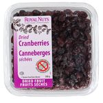 ROYAL NUTS Dried Cranberry Fruit, 300 Grams