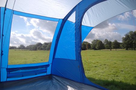 Vango Farnham 500 5-Person Tunnel Tent – TBS II, Sun Porch, River Blue