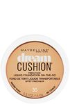 Maybelline New York Dream Cushion Fresh Face Luminous Liquid Full Coverage Foundation For All Skin Types, Warm Nude, 0.51 Ounce - 14.6G