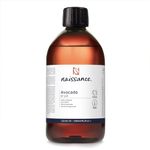 Naissance Avocado Oil (No. 231) - 450ml - Natural, Vegan - Moisturiser for Skin, Face, Nails, Body, Hair, Growth, Nails, Soap Making, Massage