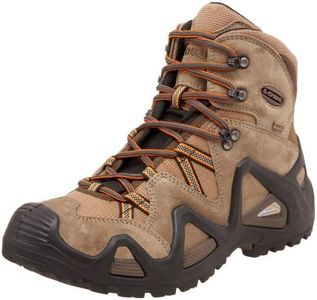 Lowa Men's Zephyr GTX Mid Hiking Boot, Beige/Brown, 8