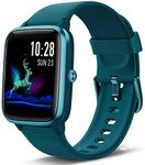 Fitpolo Fitness Tracker with Heart Rate Monitor, Smart Watch 1.3 inches Color Touch Screen IP68 Waterproof Step Calorie Counter Sleep Monitoring Pedometer Watches Activity Trackers (Midnight Green)