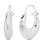 Nemichand Jewels 925 Silver Kaju Bali Earring for Men