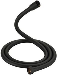 GRIFEMA G852B-18 G852B-18-Flessibile Doccia, Tubo Universale, PVC, 1.8 m, Nero