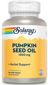 Solaray Pumpkin Seed Oil, 1000 mg | 90 Count