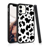 JOYLAND Cow Pattern for iPhone 15 Case Shockproof Anti-Scratch Protective Shell Soft TPU Hard Back Cute Animal Compatible with for Boys Girls Teens Women Men