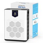 Dayette Air Purifiers for Home Bedroom Large Room, Up to 3000Sq Ft with Air Quality Sensor and Auto Mode, H13 Ture HEPA Air Filter for Pets Smoke Dust Allergies Dander, 22dB