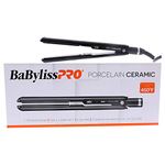 BaBylissPRO Porcelain Ceramic Straightening Iron,1-inch Length (Black)