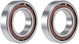 uxcell 7007AC Angular Contact Ball Bearing 35x62x14mm, Single Row, Open, 25° Contact Angle 2pcs