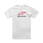 Alpinestars Men's Always 2.0 CSF Tee T-Shirt, White/Red/Black, L