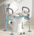 Bluelog Raised Toilet Seat with Han