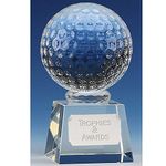 Personalised Engraved Victory Golf Ball Optical Crystal 4 Inch (10cm)
