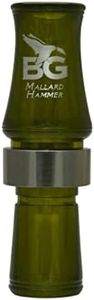 Buck Gardner Mallard Hammer Poly Duck Call - Olive Green
