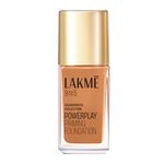 Lakme 9To5 Primer + Matte Perfect Cover Foundation, N360 Neutral Chestnut, 25 ml