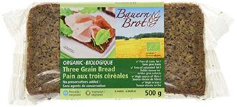 BAUERNBROT Organic Three Grain Bread Germany, 500g