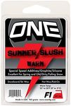 One Mfg F1 Summer Slush Snowboard & Ski Wax 165g - Warm conditions hot wax or rub on
