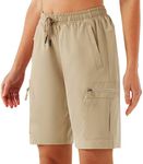 URBEST Women's Hiking Cargo Shorts 