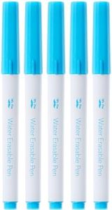 Mr. Pen- Fabric Markers for Sewing, 5 Pack, Blue, Erasable, Water Soluble Fabric Marker, Fabric Pens for Sewing Erasable, Washable Fabric Marker, Water Soluble Pen, Fabric Marking Pens for Sewing