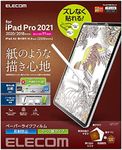 Elecom TB-A21PMFLPLL-G iPad Pro 11 4th / 3rd / 2nd / 1st Generation (2022 / 2021 / 2020 / 2018), iPad Air 5th / 4th Generation (2022 / 2020), Protective Film, Paper Texture, Kent Paper Type, Anti-Reflective, Fingerprint Resistant, Comfortable to Draw Like Paper