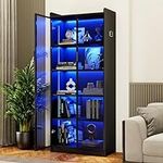 Storage Cabinet with Doors Adjustab