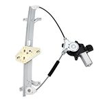 Front Left Driver Side Replacement Power Window Regulator with Motor for Honda Accord 4 Door