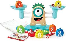 Hape Monster Math Scale Educational Learning Activity Kids/Toddler Play Toy 3+