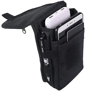 Dual Cell Phone Pouch/Holsters for Men Belt, Multi-Purpose Phone Belt Pouch, Phone Case Tool Holder, Tactical Phone Pouch Carrying Case, Men's Waist Pocket for Hiking,Rescue,Working