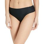 Adi Designs Next Women's Chopra Swimsuit Bikini Bottom, Good Karma Black, Small