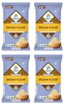 24 Mantra Organic Besan/Gram Flour/Besan Pindi - 500gms | Pack of 4 | 100% Organic | Chemical Free & Pesticides Free | Uniform Particle Size | Unadulterated