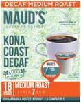 Maud's Decaf Kona Coffee Pods, 18 c