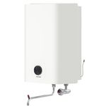 STIEBEL ELTRON Small unvented Electric Water Heater SNO 10 Plus (GB), Water Heater Over Sink 10 l, Very Compact, 2 kW, White, 204984