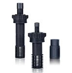 Toolazy Ebb & Flow Fitting Kit，Ebb and Flow Fitting Complete Kit Combo Set with 2 Extensions Used for hydroponics, Tidal Irrigation,Aeroponic,Flood and Drain and drip Irrigation Systems