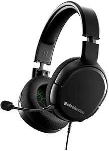 Steelseries Arctis 1 Wired Over Ear Gaming Headphones with Mic - Detachable Clearcast Lightweight Steel-Reinforced Headband for Pc, Ps5, Ps4, Xbox Series X|S, Xbox One, Mobile Gaming (Black)