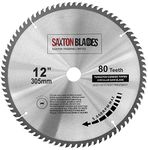 TCT30580T Saxton TCT Circular Wood Saw Blade 305mm x 30mm Bore x 80T for Bosch Makita Dewalt