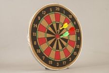 Wood O Plast Dart Board Set 24 inch