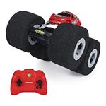 Air Hogs Kid's Super Soft, Stunt Shot Indoor Remote Control Stunt Vehicle with Soft Wheels, for Aged 5 and up- Black