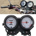 Runfarr Motorcycle Speedometer Tachometer Display Digital Hour Meter Gauge Timer for CB600 Hornet 600 1996-2002 Street Bike